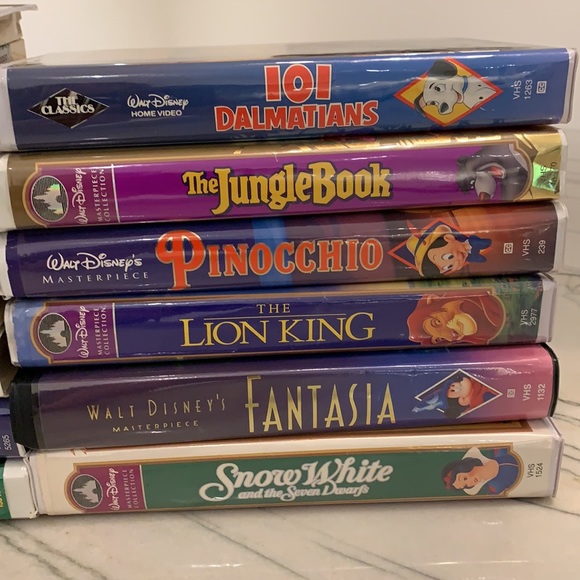 VHS Other - 6 Classic VHS Titles by Disney, Lion King, Jungle Book and more